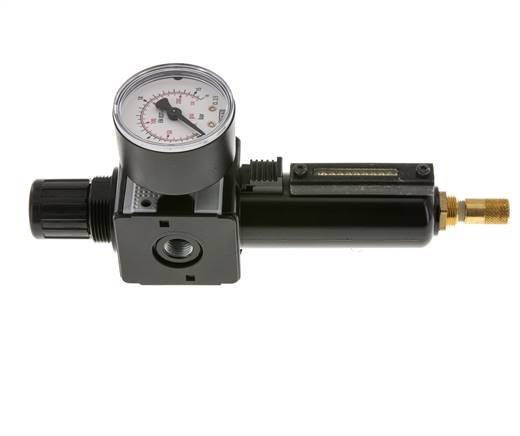 Filter-Regler G1/4'' 1600l/min 0,5-10,0bar/7-145psi Multifix 1
