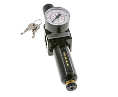 Filterregler G3/8'' 1600l/min 0.5-16.0bar/7-232psi Halbautomatische Zylinderklemme Metall Multifix 1