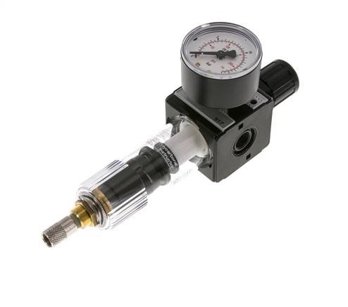 Filter-Regler G1/4'' 1600l/min 0,5-10,0bar/7-145psi Multifix 1
