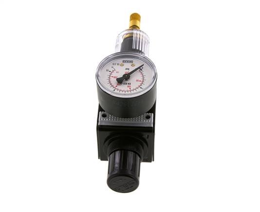 Filter-Regler G1/4'' 1600l/min 0,5-10,0bar/7-145psi Multifix 1
