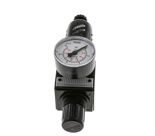 Filter-Regler G3/8'' 1600l/min 0,5-16,0bar/7-232psi Schutzkorb Multifix 1