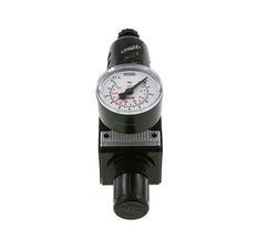 Filter-Regulator G3/8'' 1600l/min 0.2-6.0bar/3-87psi Halbautomatischer Schutzkäfig aus Polycarbonat Multifix 1