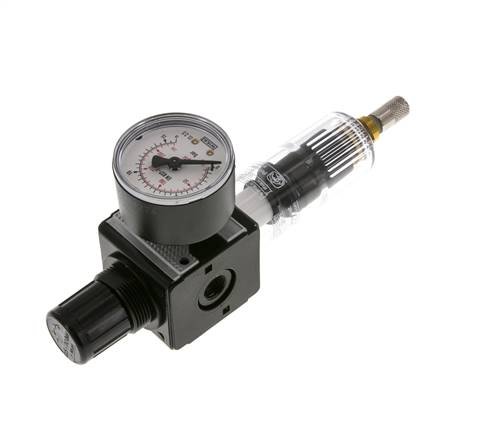Filter-Regler G1/4'' 1600l/min 0,5-10,0bar/7-145psi Multifix 1