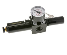 Filterregler G3/8'' 1600l/min 0.5-16.0bar/7-232psi Halbautomatische Zylinderklemme Metall Multifix 1