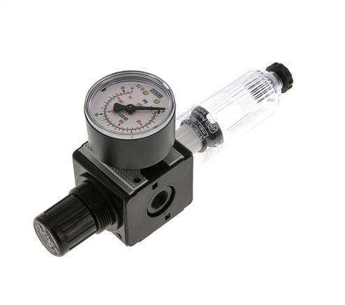 Filter-Regler G1/4'' 1600l/min 0,5-10,0bar/7-145psi Multifix 1