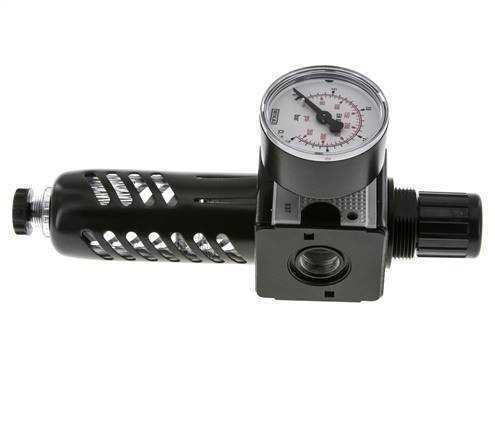 Filter-Regler G3/8'' 1600l/min 0,5-16,0bar/7-232psi Schutzkorb Multifix 1