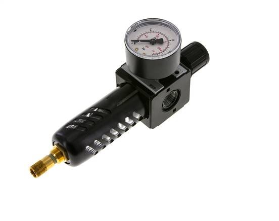 Filter-Regler G3/8'' 1600l/min 0,5-10,0bar/7-145psi Schutzkorb Multifix 1