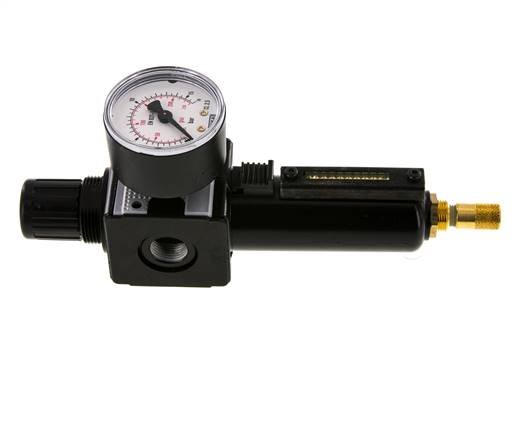 Filter-Regulator G3/8'' 1600l/min 0.5-10.0bar/7-145psi Auto Metal Multifix 1