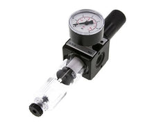 Filter-Regulator G3/8'' 1600l/min 0.1-3.0bar/1-44psi Halbautomatische Zylinder-Verriegelung Polycarbonat Multifix 1
