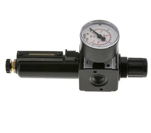 Filter-Regler G3/8'' 1600l/min 0,5-10,0bar/7-145psi Multifix 1