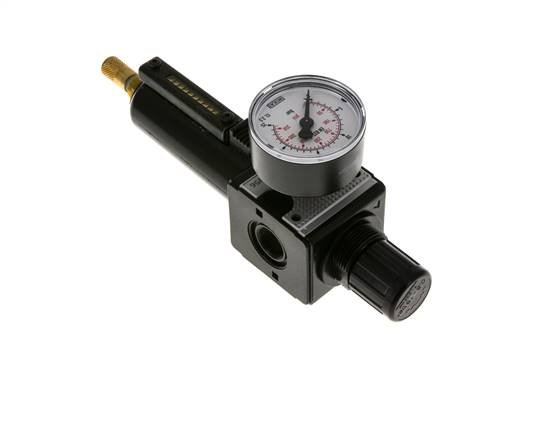 Filter-Regler G3/8'' 1600l/min 0,5-16,0bar/7-232psi Multifix 1
