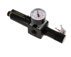 Filter-Regler G1/4'' 1600l/min 0,5-16,0bar/7-232psi Zylinderschloss Multifix 1