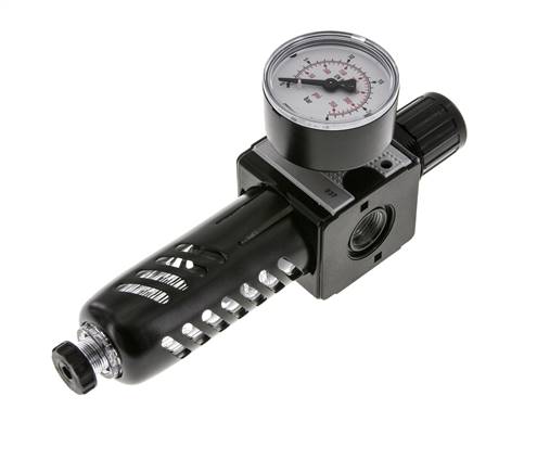 Filter-Regler G3/8'' 1600l/min 0,5-16,0bar/7-232psi Schutzkorb Multifix 1