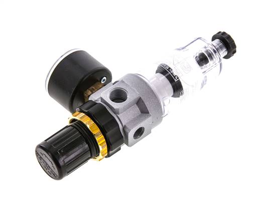 Filter-Regler G1/4'' 350l/min 0,5-3,0bar/7-44psi Standard 0