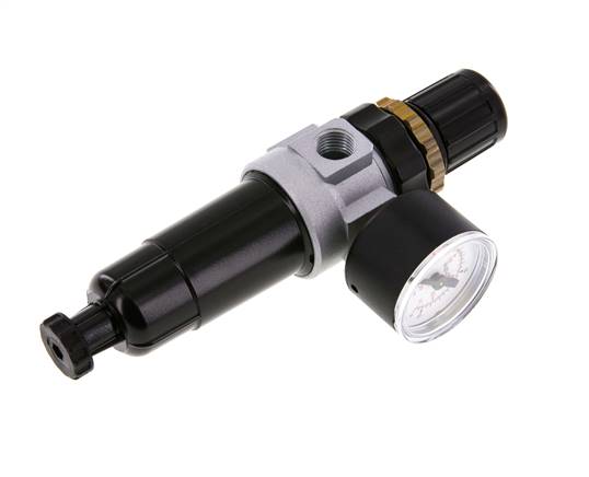 Filter-Regler G1/4'' 350l/min 0,5-10,0bar/7-145psi Standard 0