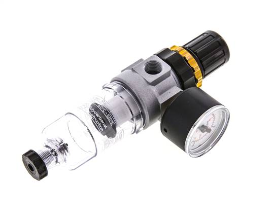 Filter-Regler G1/4'' 350l/min 0,5-3,0bar/7-44psi Standard 0