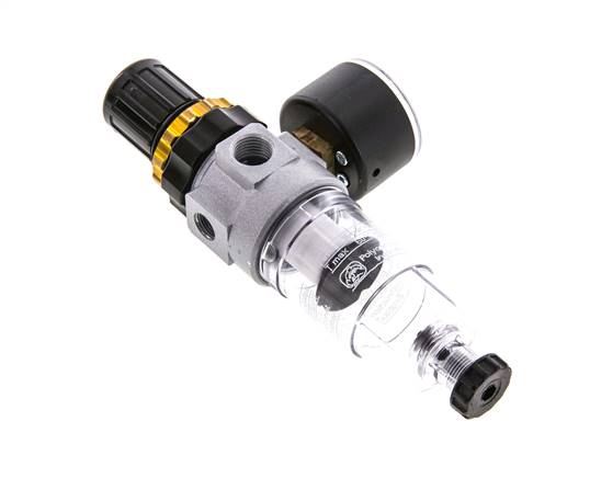 Filter-Regler G1/4'' 350l/min 0,5-6,0bar/7-87psi Standard 0