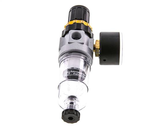 Filter-Regler G1/4'' 350l/min 0,5-16,0bar/7-232psi Standard 0