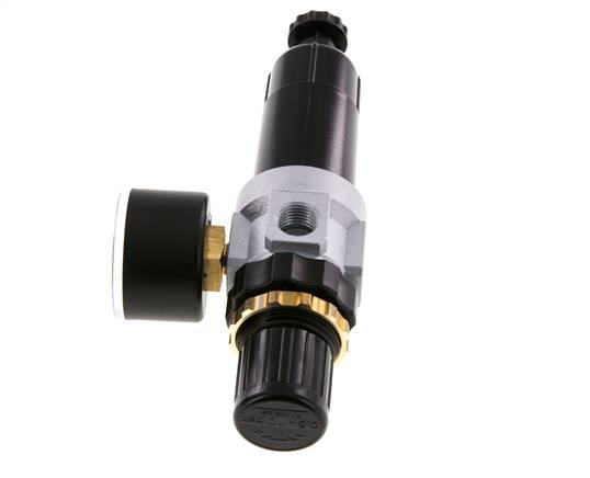 Filter-Regler G1/4'' 350l/min 0,5-10,0bar/7-145psi Standard 0