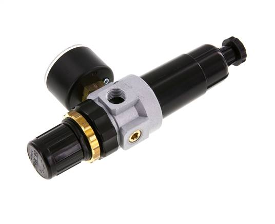Filter-Regler G1/4'' 350l/min 0,5-16,0bar/7-232psi Standard 0