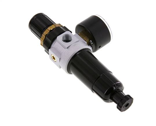 Filter-Regler G1/4'' 350l/min 0,5-10,0bar/7-145psi Standard 0