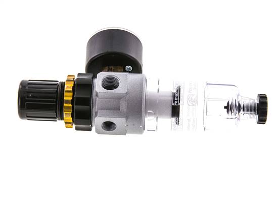 Filter-Regler G1/4'' 350l/min 0,5-10,0bar/7-145psi Standard 0