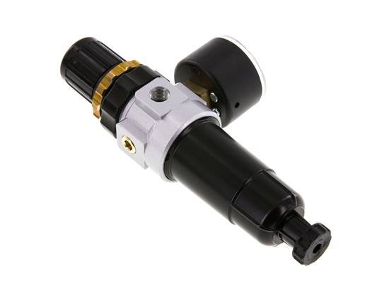 Filter-Regler G1/8'' 350l/min 0,5-10,0bar/7-145psi Standard 0