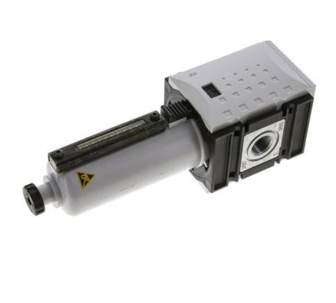 Filter 5microns G3/8'' 3500l/min Semi-Auto Metal Futura 2