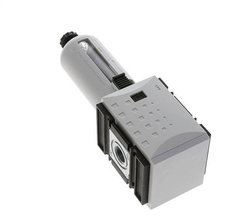 Filter 5microns G3/8'' 3500l/min Semi-Auto Polycarbonat Futura 2