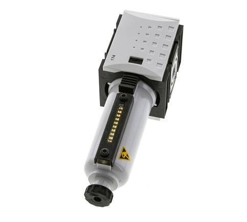 Filter 5microns G1/4'' 2200l/min Semi-Auto Metal Futura 1