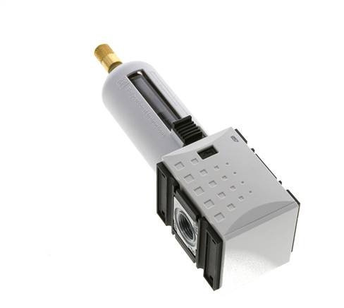 Filter 5microns G3/8'' 2200l/min Auto Polycarbonat Futura 1