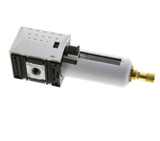 Filter 5microns G1/4'' 2200l/min Auto Polycarbonat Futura 1