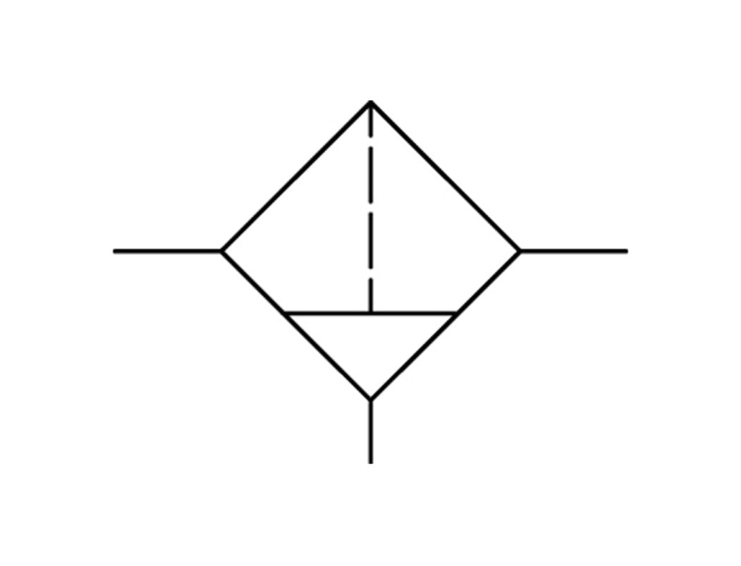 Microfilter 0.01microns G3/8'' 350l/min Semi-Auto Polycarbonat Futura 1
