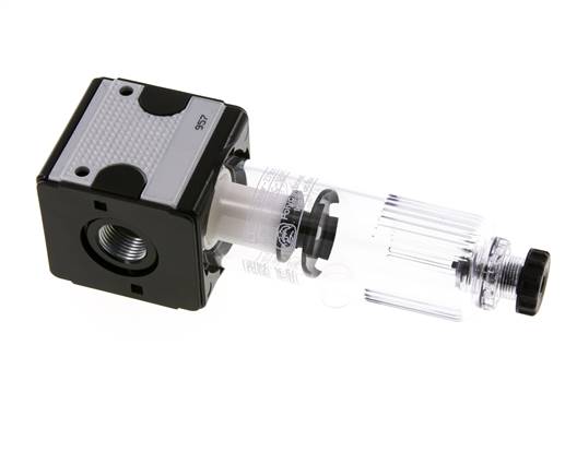 Filter 5microns G3/8'' 2000l/min Semi-Auto Polycarbonat Multifix 1