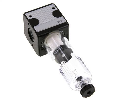 Filter 5microns G1/4'' 2000l/min Semi-Auto Polycarbonat Multifix 1