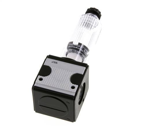 Filter 5microns G3/8'' 2000l/min Semi-Auto Polycarbonat Multifix 1