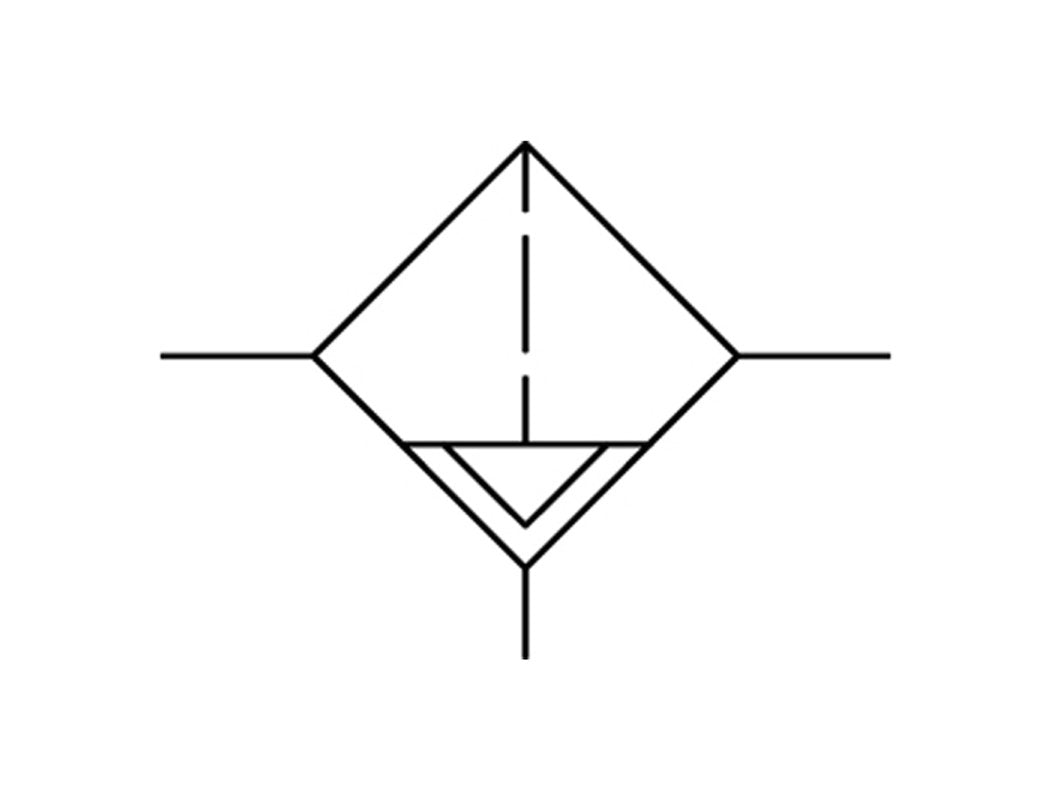 Filter 5microns G1/8'' 1000l/min Halbautomatischer Schutzkäfig aus Polycarbonat Multifix 0