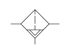 Filter 5microns G1/4'' 800l/min Auto Polycarbonat Standard 1