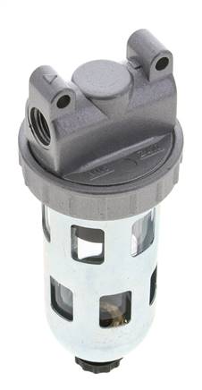 Filter 5microns G1/4'' 800l/min Halbautomatischer Schutzkäfig aus Polycarbonat Standard 1