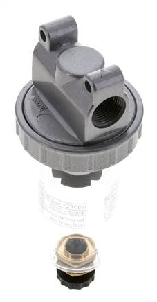 Filter 5microns G3/8'' 800l/min Semi-Auto Polycarbonat Standard 1