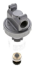 Filter 5microns G3/8'' 800l/min Semi-Auto Polycarbonat Standard 1