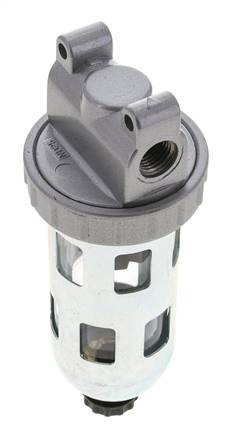 Filter 5microns G1/4'' 800l/min Halbautomatischer Schutzkäfig aus Polycarbonat Standard 1