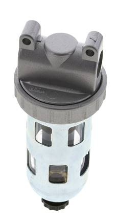 Filter 5microns G3/8'' 800l/min Semi-Auto Schutzkäfig Polycarbonat Standard 1