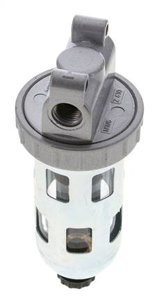 Filter 5microns G1/4'' 800l/min Halbautomatischer Schutzkäfig aus Polycarbonat Standard 1