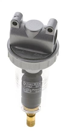 Filter 5microns G3/8'' 800l/min Auto Polycarbonat Standard 1