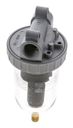 Filter 40microns G1/2'' 3100l/min Auto Polycarbonat Standard 2
