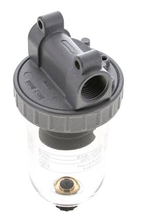 Filter 40microns G1/2'' 3100l/min Semi-Auto Polycarbonat Standard 2