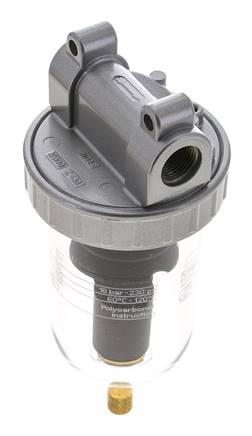 Filter 40microns G3/8'' 3100l/min Auto Polycarbonat Standard 2