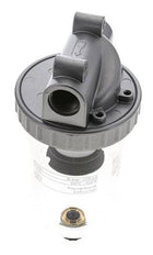 Filter 5microns G1/2'' 4000l/min Semi-Auto Polycarbonat Standard 3