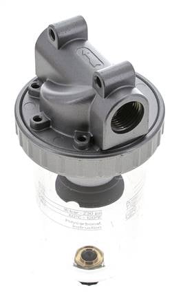 Filter 5microns G1/2'' 4000l/min Semi-Auto Polycarbonat Standard 3